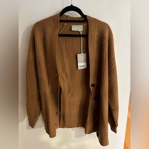 Everlane Felted Merino Cocoon Cardigan, Size Small